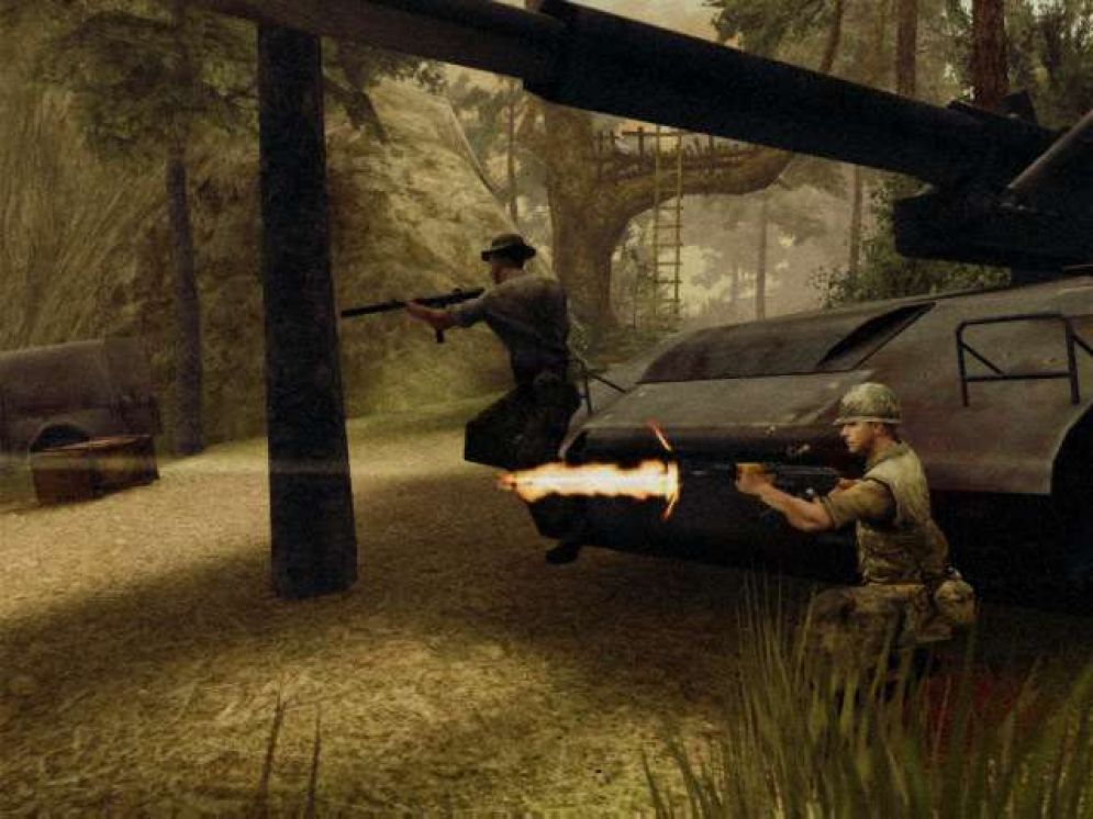 Screenshot ze hry ShellShock: Nam 67 - Recenze-her.cz