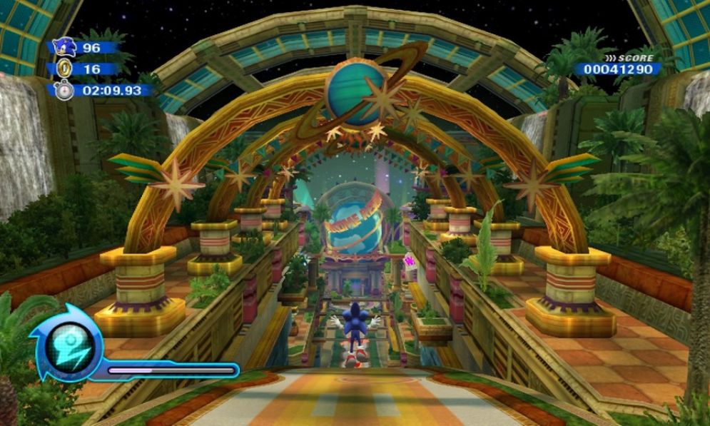 Screenshot ze hry Sonic Colours - Recenze-her.cz