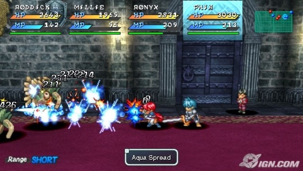 Screenshot ze hry Star Ocean: First Departure - Recenze-her.cz