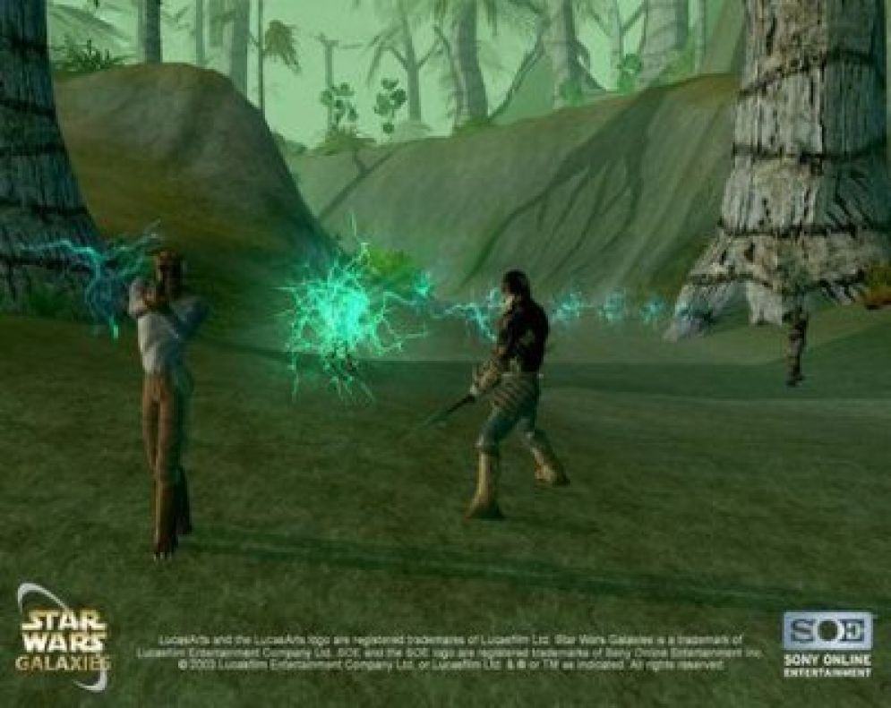 Screenshot ze hry Star Wars Galaxies: The Total Experience - Recenze-her.cz