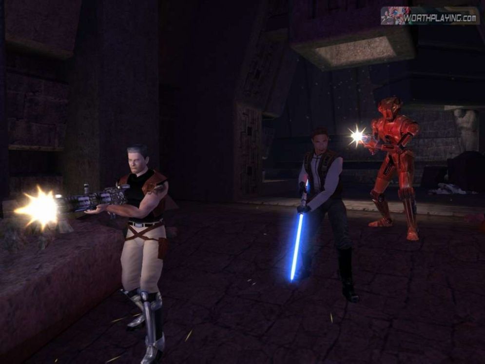 Screenshot ze hry Star Wars: Knights of the Old Republic - Recenze-her.cz