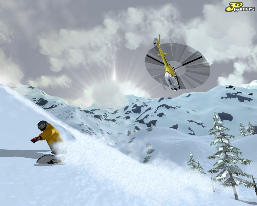 Screenshot ze hry Stoked Rider: Alaska Alien - Recenze-her.cz