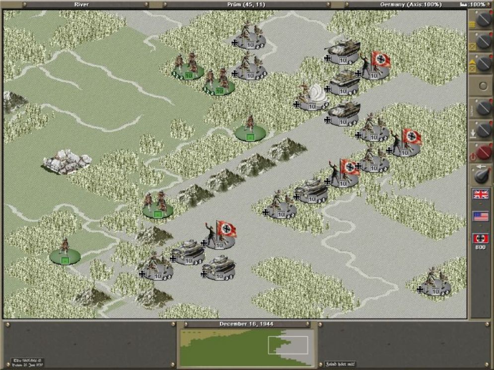 Screenshot ze hry Strategic Command 2 Blitzkrieg - Recenze-her.cz