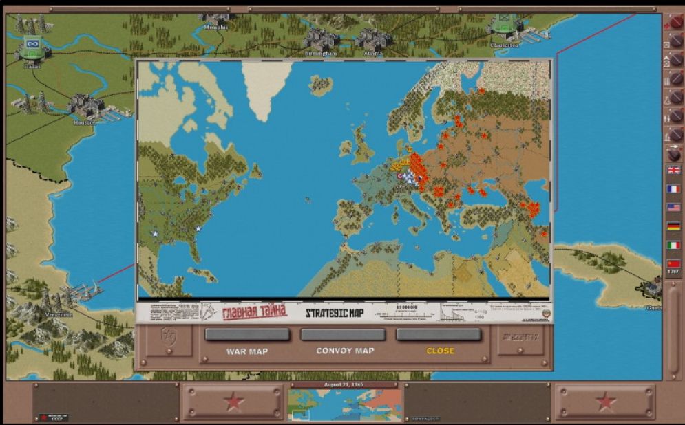 Screenshot ze hry Strategic Command 2: Patton Drives East - Recenze-her.cz