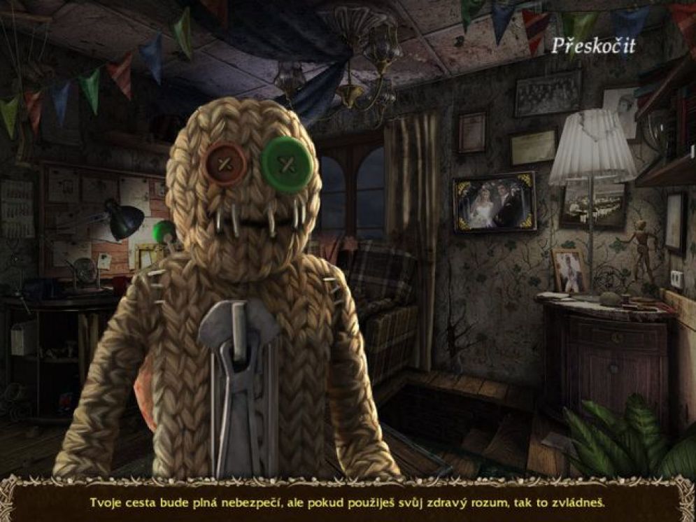 Screenshot ze hry Stray Souls: Dollhouse Story - Recenze-her.cz