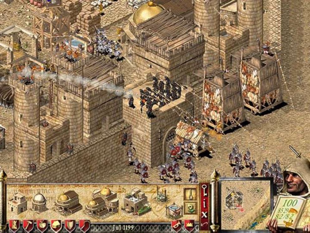 Screenshot ze hry Stronghold: Crusader - Recenze-her.cz