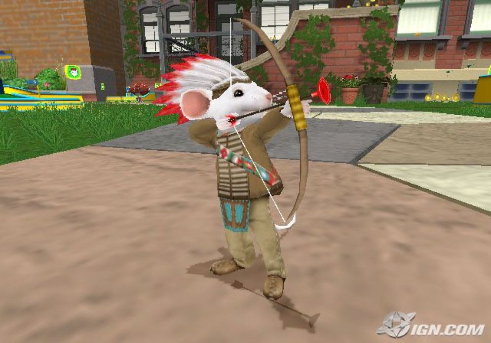 Screenshot ze hry Stuart Little 3: Big Photo Adventure - Recenze-her.cz