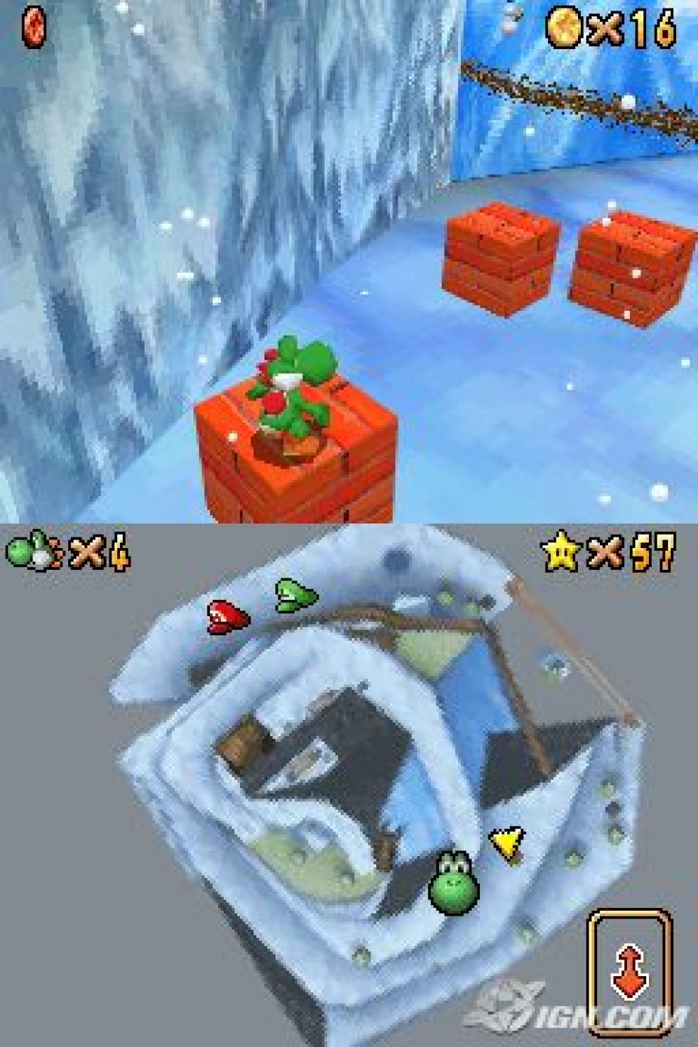 Screenshot ze hry Super Mario 64 DS - Recenze-her.cz