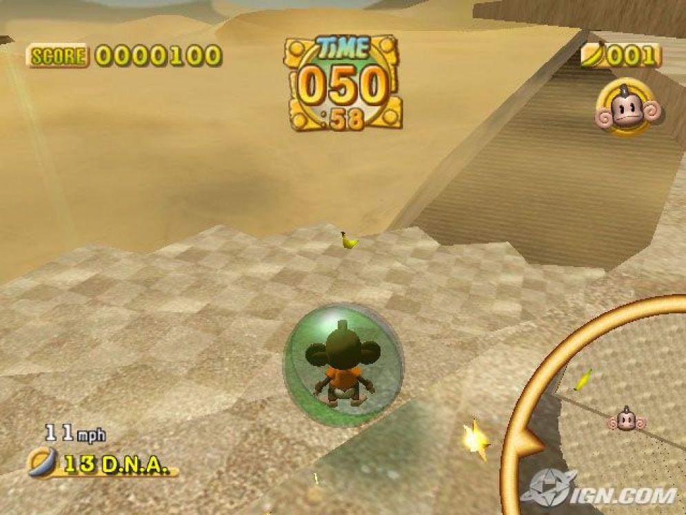 Screenshot ze hry Super Monkey Ball Deluxe - Recenze-her.cz