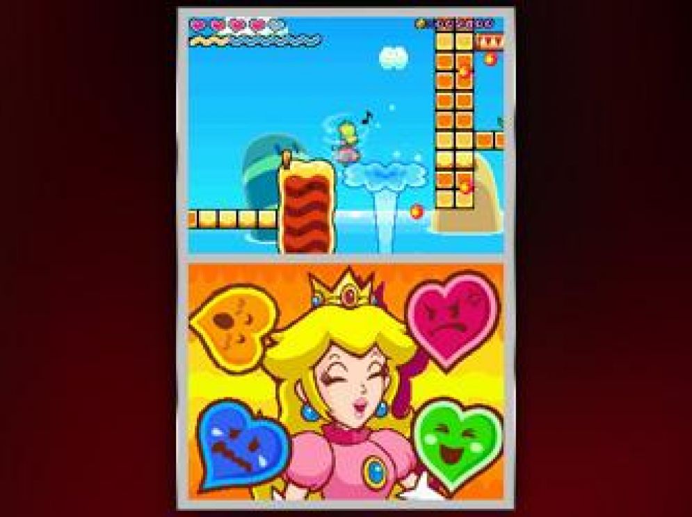 Screenshot ze hry Super Princess Peach - Recenze-her.cz