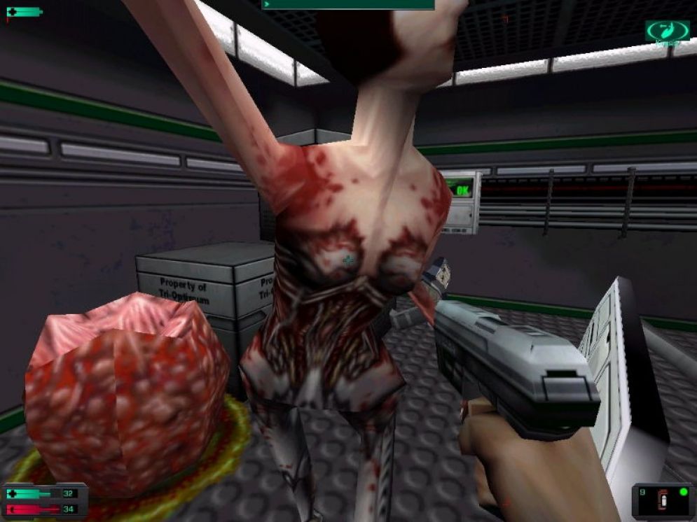 Screenshot ze hry System Shock 2 - Recenze-her.cz