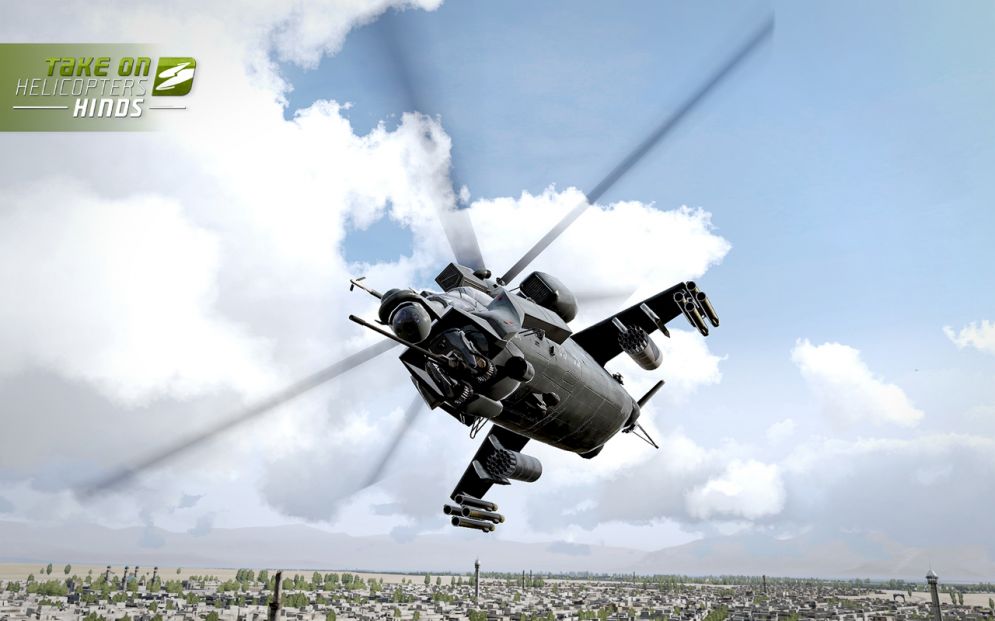 Screenshot ze hry Take on Helicopters: Hinds - Recenze-her.cz