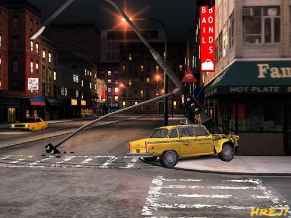 Screenshot ze hry Taxi Driver - Recenze-her.cz