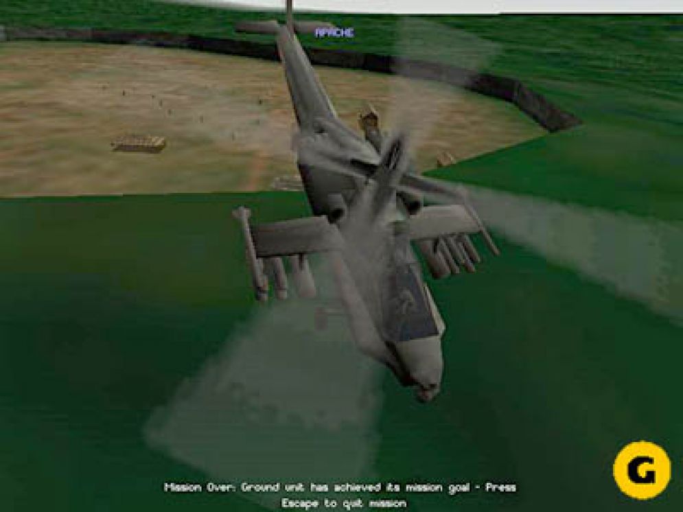 Screenshot ze hry Team Apache - Recenze-her.cz