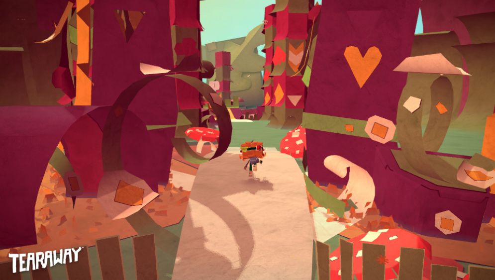 Screenshot ze hry Tearaway - Recenze-her.cz