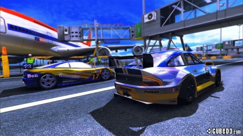 Screenshot ze hry The 90s Arcade Racer - Recenze-her.cz