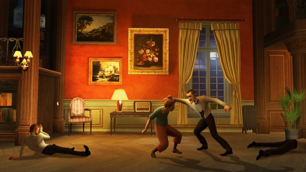 Screenshot ze hry The Adventures of Tintin: The Game - Recenze-her.cz