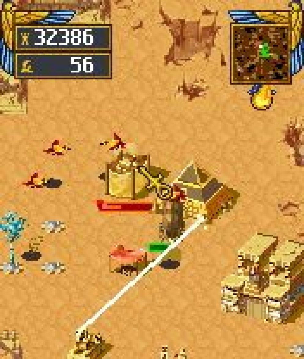 Screenshot ze hry The Egyptians - Recenze-her.cz