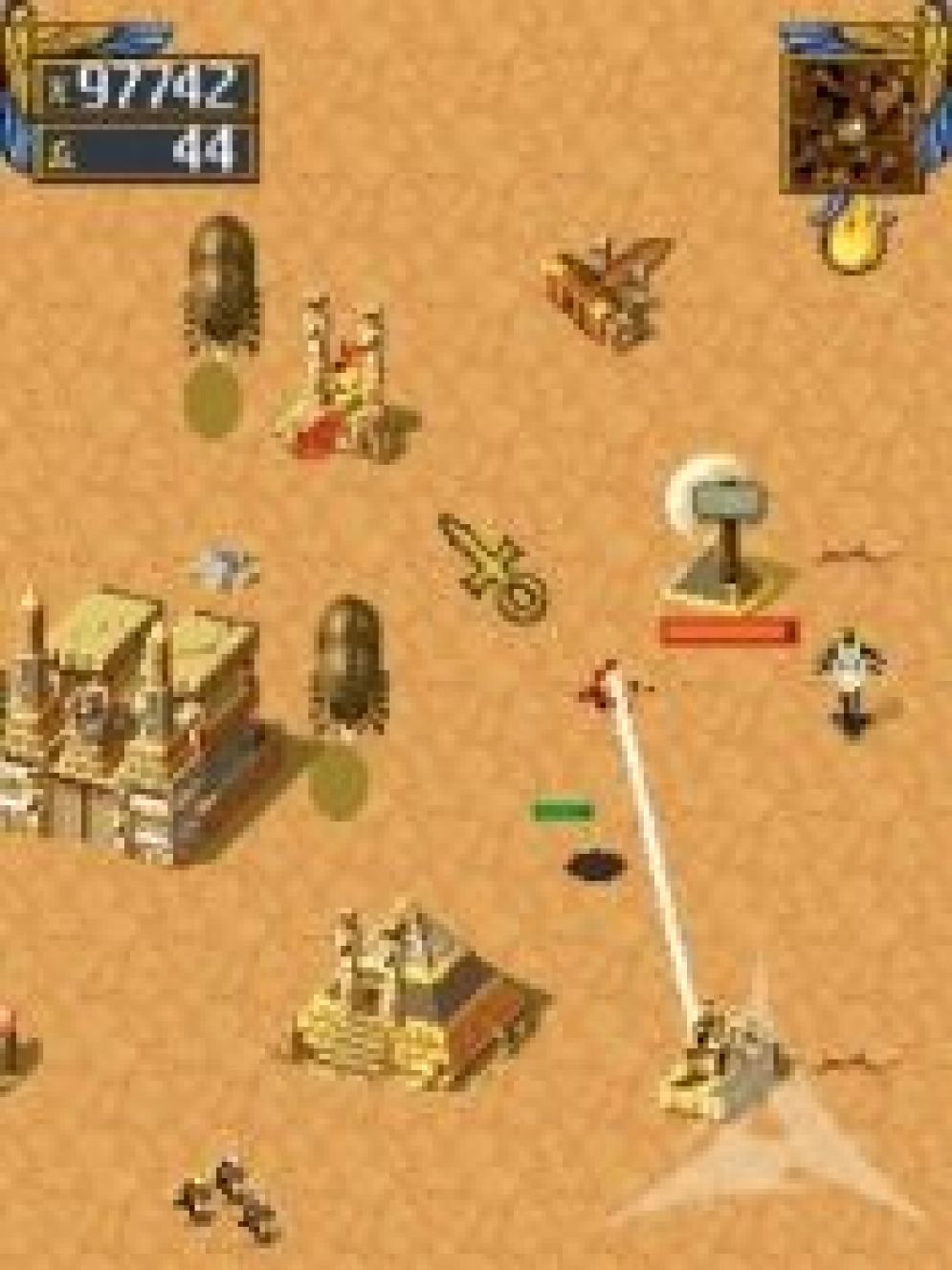 Screenshot ze hry The Egyptians - Recenze-her.cz