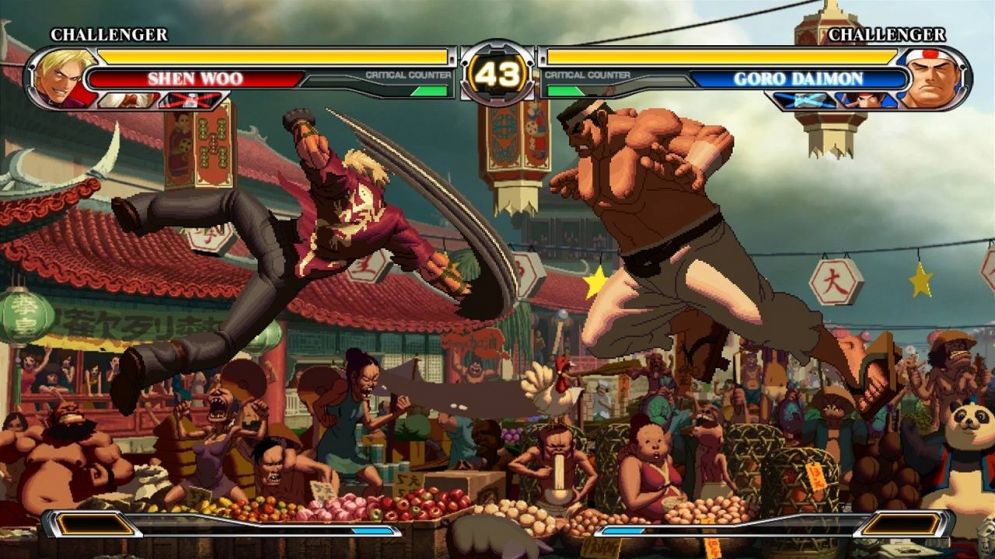 Screenshot ze hry The King of Fighters 12 - Recenze-her.cz