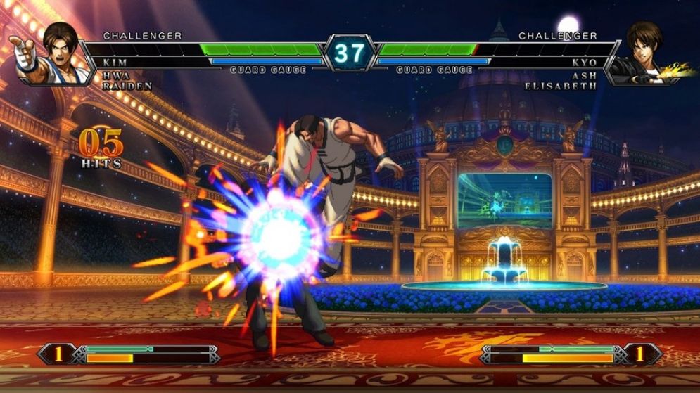 Screenshot ze hry The King of Fighters XIII - Recenze-her.cz