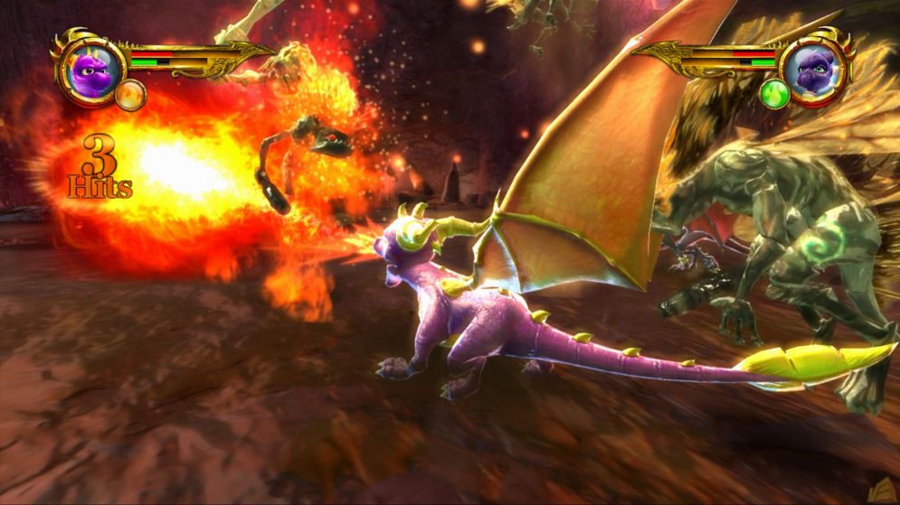 Screenshot ze hry The Legend of Spyro: Dawn of the Dragon - Recenze-her.cz