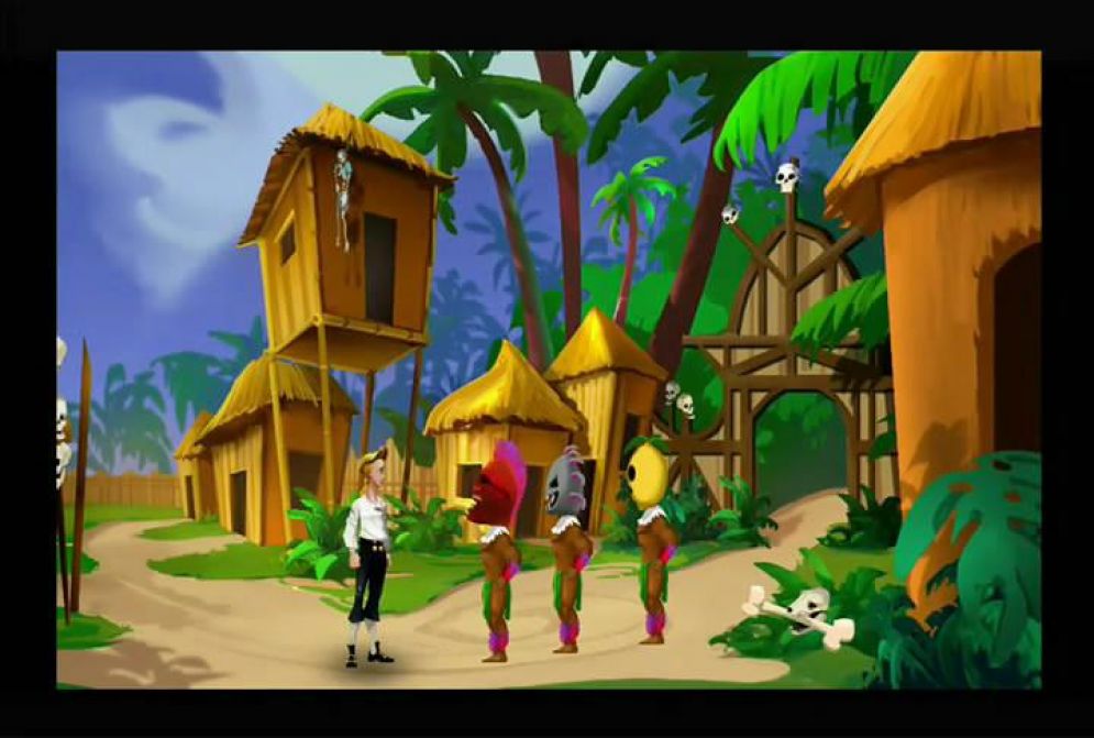 Screenshot ze hry The Secret of Monkey Island: Special Edition - Recenze-her.cz