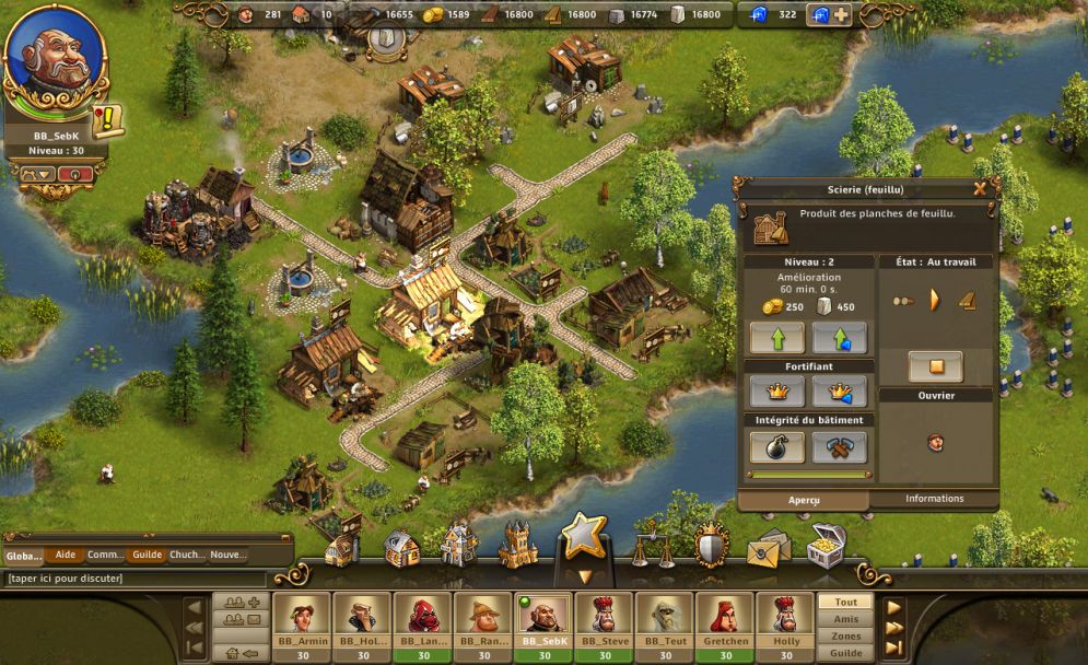 Screenshot ze hry The Settlers Online - Recenze-her.cz