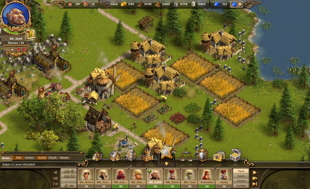 Screenshot ze hry The Settlers Online - Recenze-her.cz