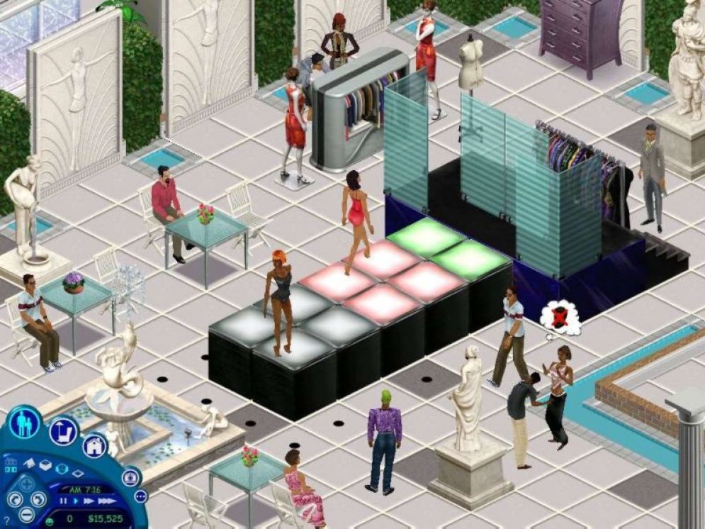 Screenshot ze hry The Sims: Superstar - Recenze-her.cz