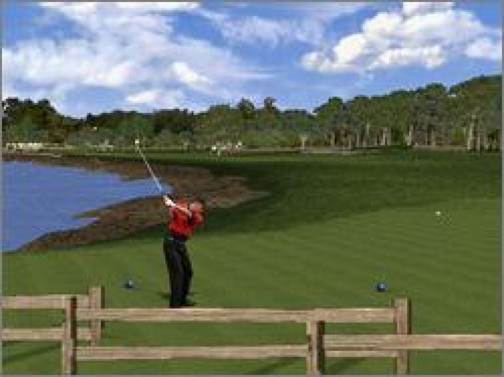 Screenshot ze hry Tiger Woods 99 PGA Tour Golf - Recenze-her.cz