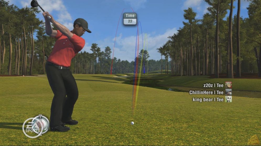 Screenshot ze hry Tiger Woods PGA Tour 09 - Recenze-her.cz