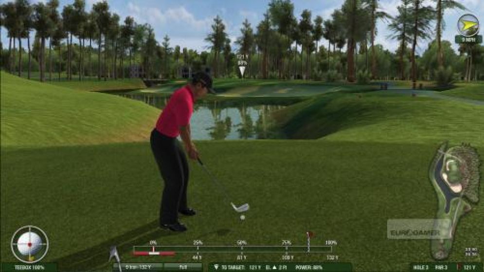 Screenshot ze hry Tiger Woods PGA Tour Online - Recenze-her.cz