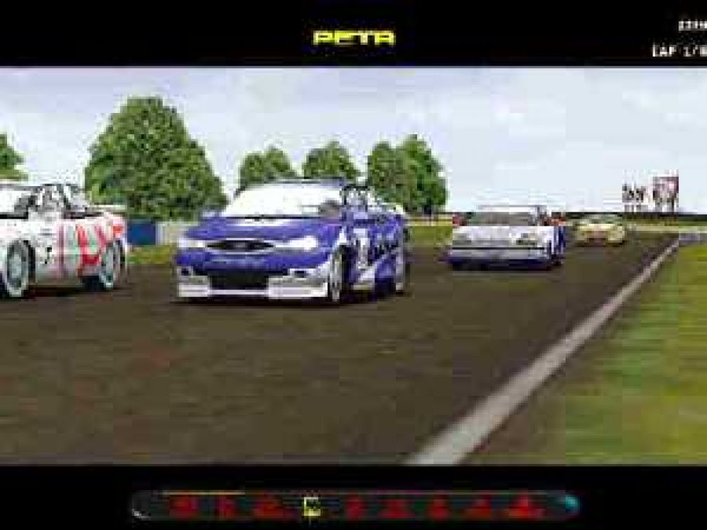 Screenshot ze hry ToCA 2 Touring Cars - Recenze-her.cz