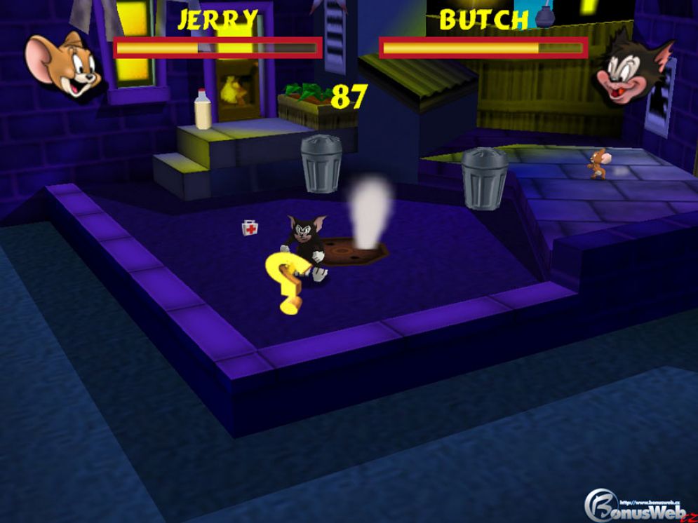 Screenshot ze hry Tom and Jerry in Fists of Furry - Recenze-her.cz