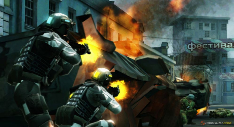 Screenshot ze hry Tom Clancys: Ghost Recon Wii  - Recenze-her.cz