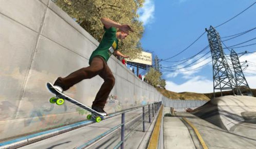 Screenshot ze hry Tony Hawk: Ride - Recenze-her.cz