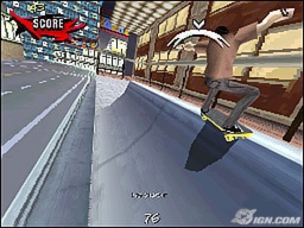 Screenshot ze hry Tony Hawks Motion - Recenze-her.cz