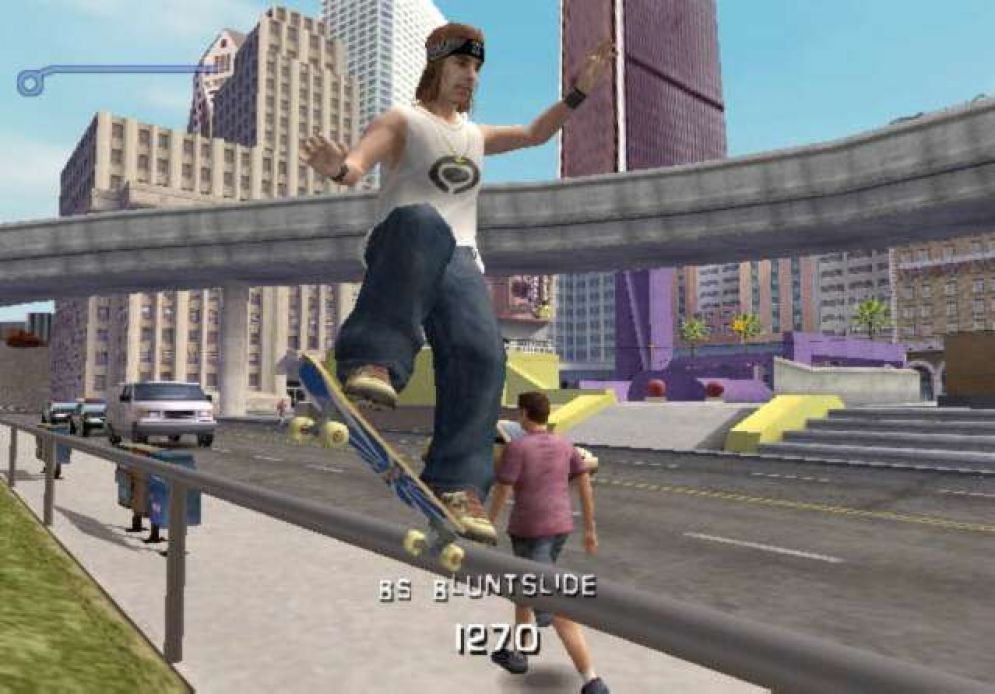 Screenshot ze hry Tony Hawks Pro Skater 3 - Recenze-her.cz