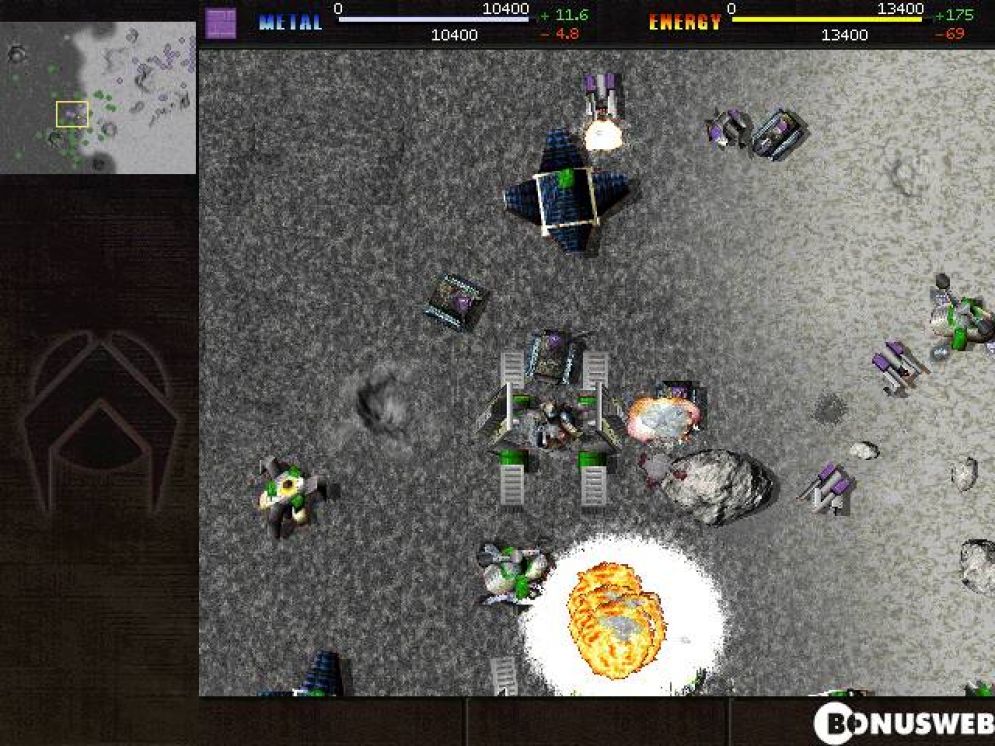 Screenshot ze hry Total Annihilation - Recenze-her.cz