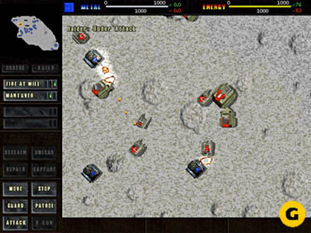 Screenshot ze hry Total Annihilation: Battle Tactics - Recenze-her.cz