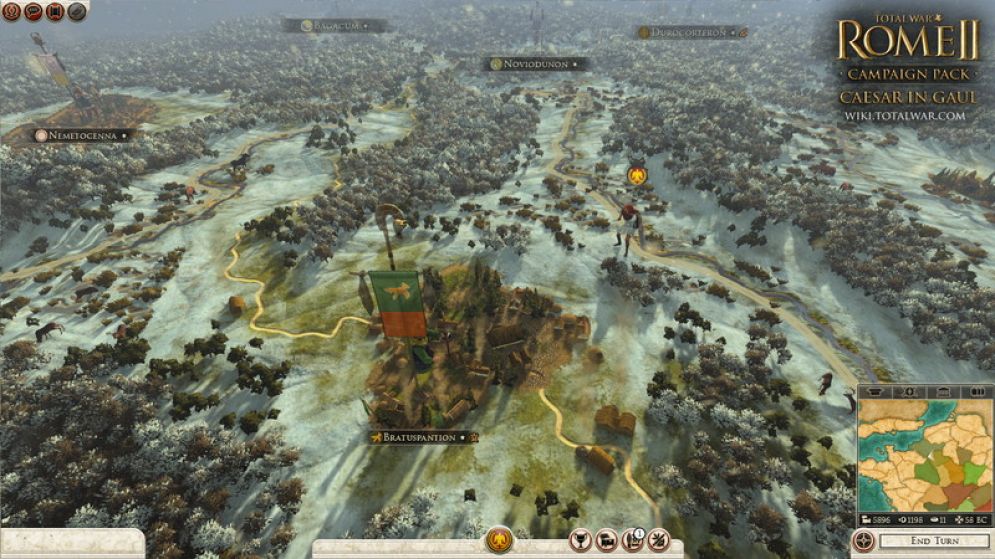 Screenshot ze hry Total War: Rome II  Caesar in Gaul - Recenze-her.cz