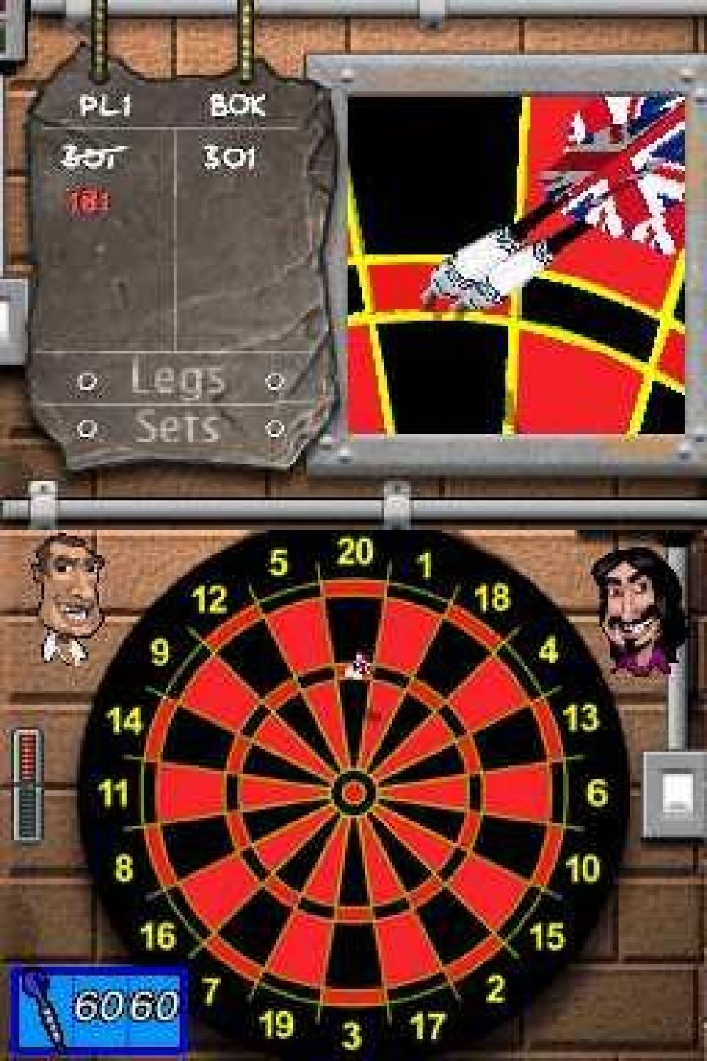 Screenshot ze hry Touch Darts - Recenze-her.cz