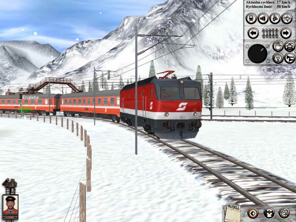 Screenshot ze hry Trainz Railroad Simulator 2004 - Recenze-her.cz