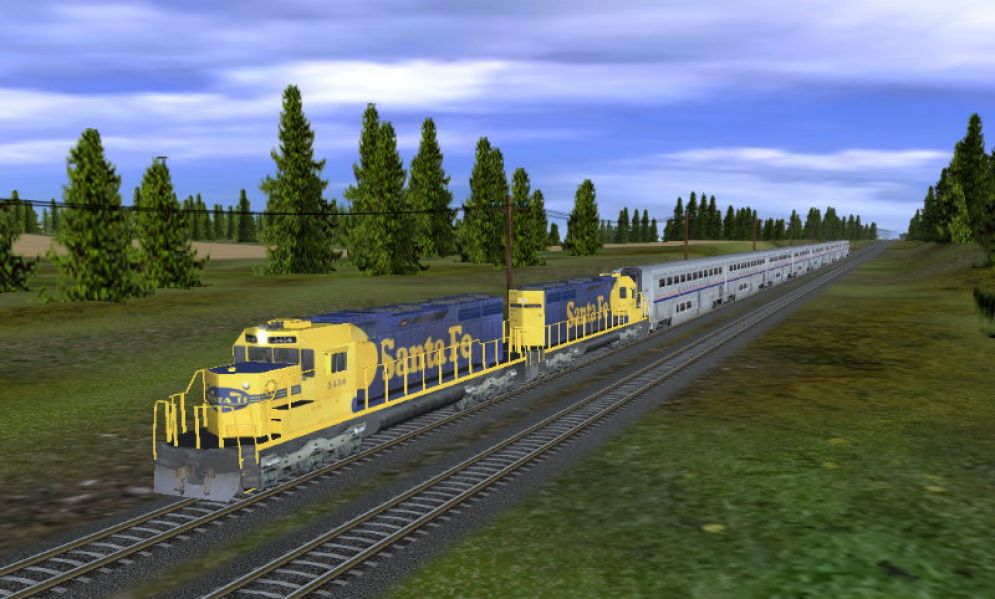 Screenshot ze hry Trainz Simulator 2009: World Builder Edition - Recenze-her.cz