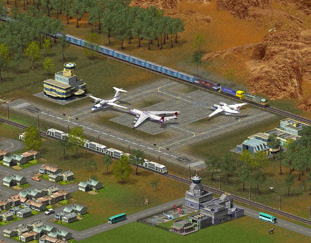 Screenshot ze hry Transport Giant: Down Under - Recenze-her.cz