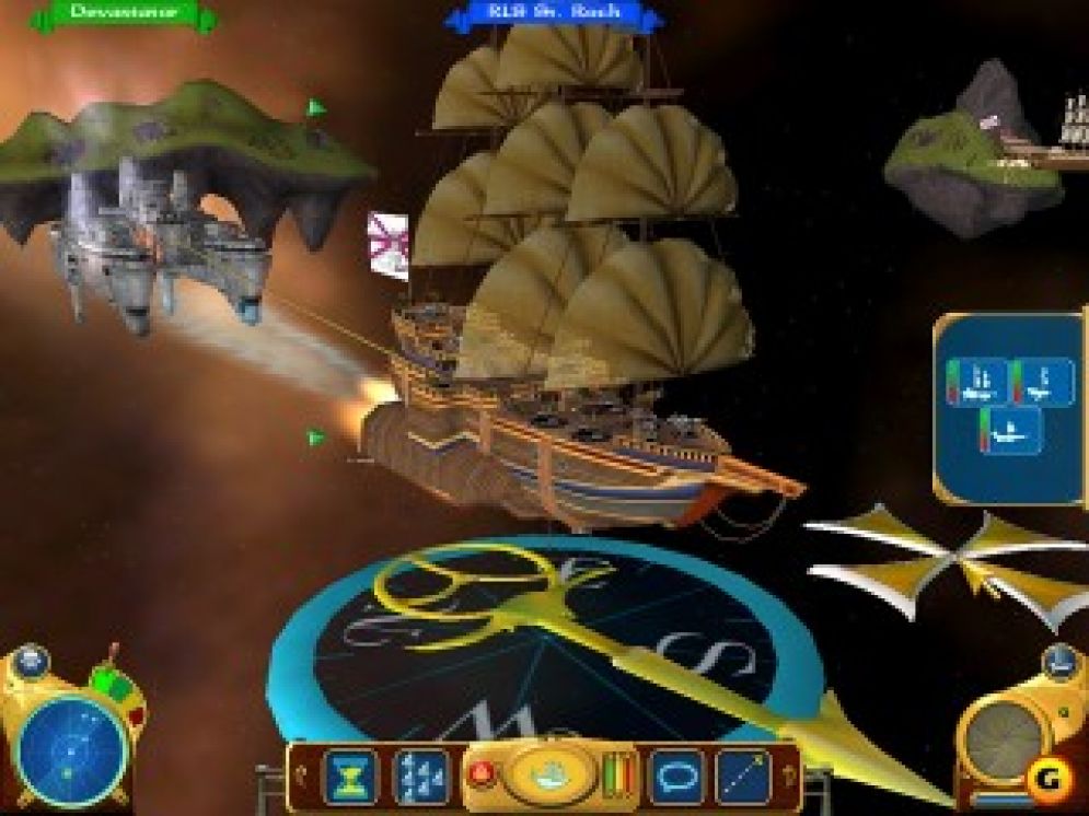 Screenshot ze hry Treasure Planet: Battle at Procyon - Recenze-her.cz