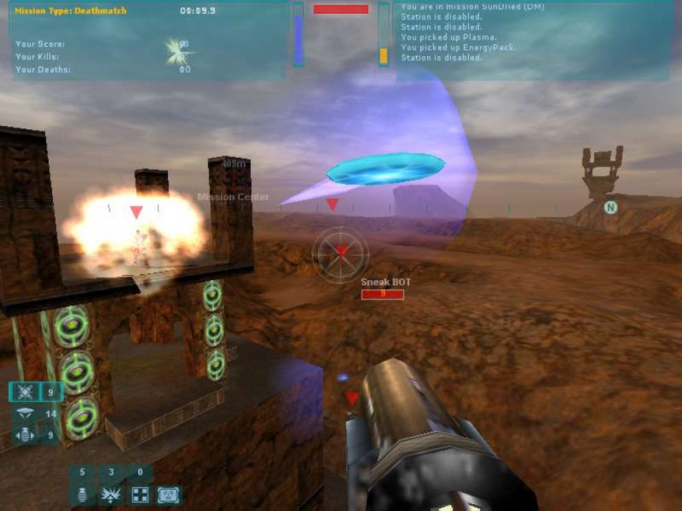 Screenshot ze hry Tribes 2 - Recenze-her.cz