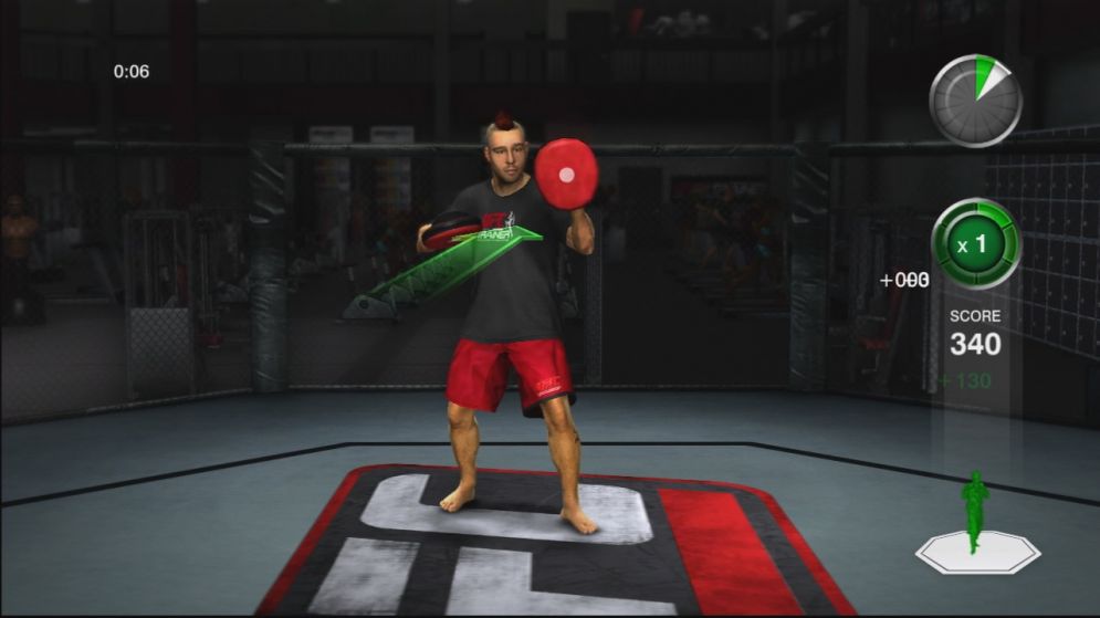 Screenshot ze hry UFC Personal Trainer - Recenze-her.cz