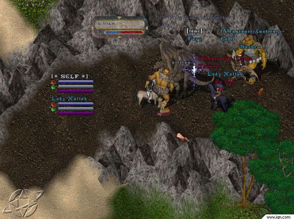 Screenshot ze hry Ultima Online: Renaissance - Recenze-her.cz